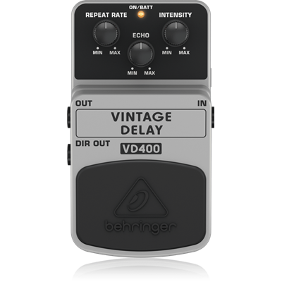 Behringer VD400 Vintage Delay effectpedaal  -  Vintage Analog Delay Effects Pedal.   